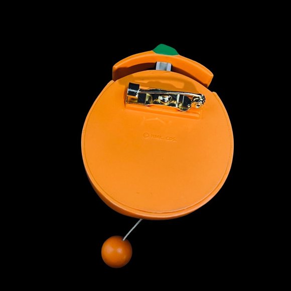 Hallmark Cards Jack O Lantern Lapel Pin (4755) - Picture 3 of 3